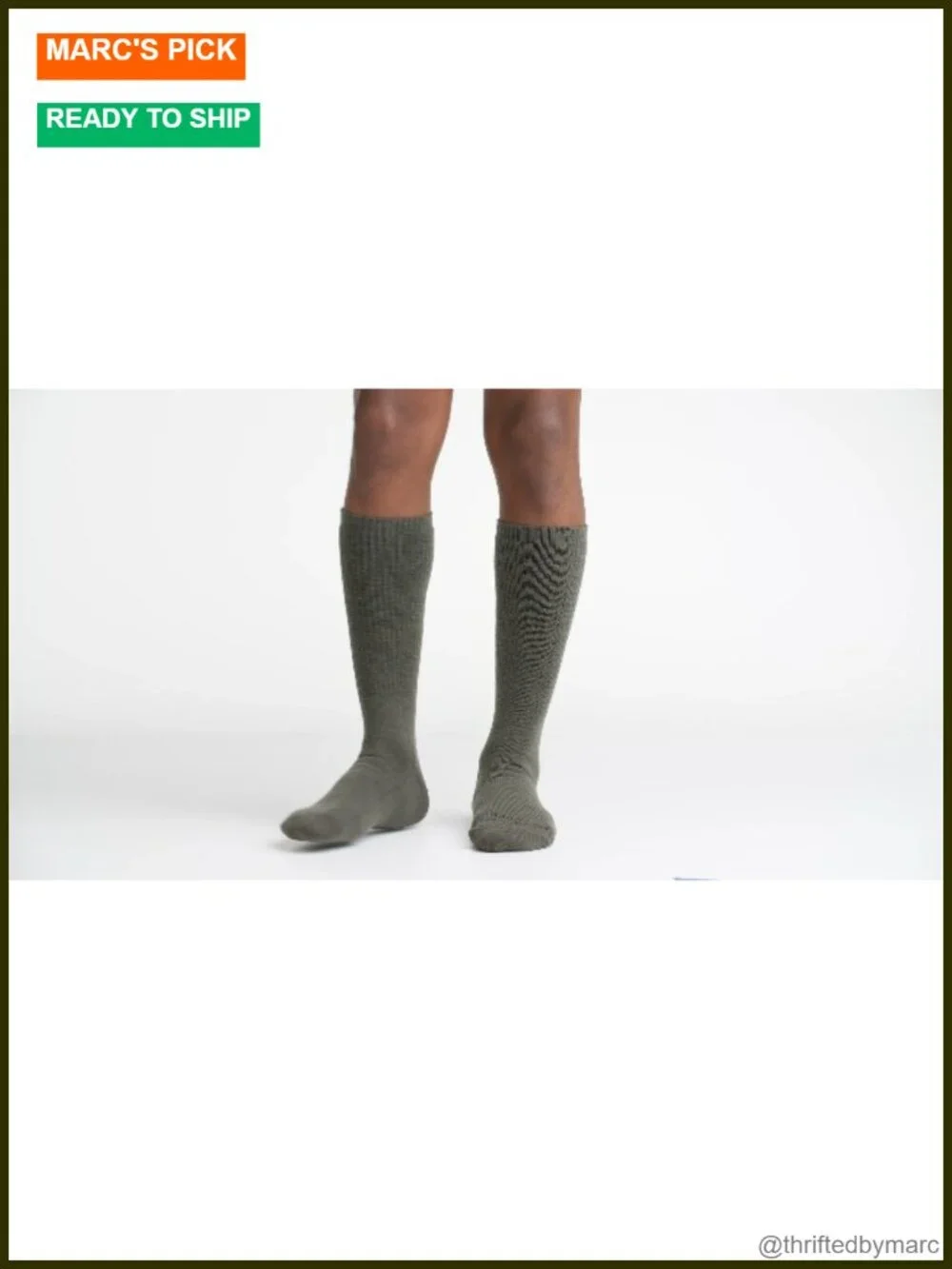 Unisex Tactical Boot Full Cushion Socks Merino Wool Mid-Calf